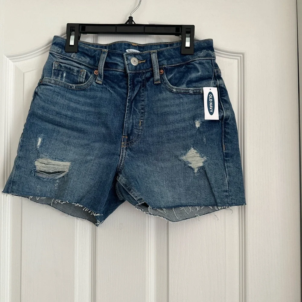 Old Navy Jeans Shorts Wash Distressed old navy NWT SIZE 0